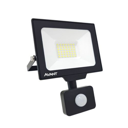 Refletor de Led com sensor de presença IP66 30w Luz Branca Bivolt