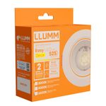 Spot-Led-Easy-Decor-Embutir-Redondo-Branco-7W-560-Lumens-Luz-Amarela