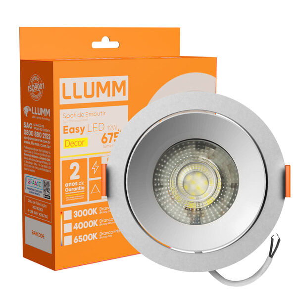 Spot-Led-Easy-Decor-Embutir-Redondo-Branco-12W-960-Lumens-Luz-Branca