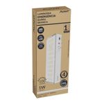 Luminaria-de-Emergencia-LED-Barra-Branca-1W-Luz-Branca-100-lumens