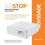 Quadro-de-Protecao-Sobrepor-Airstop-IP40-p--1-Disjuntor-e-Tomada-20A