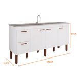 Gabinete-para-Cozinha-Slim-174x87x50cm-MDF-Branco