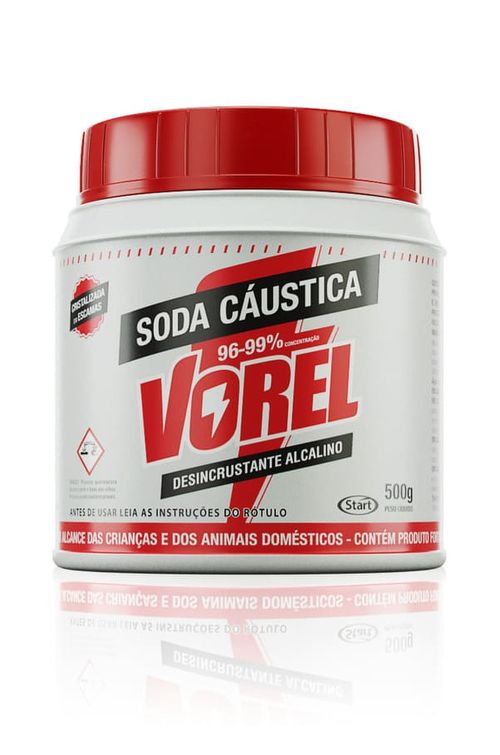 Soda Cáustica Vorel 500g Start