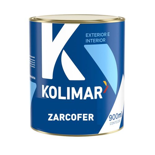 Zarcão Premium Fosco Zarcofer Vermelho Óxido 0,9L Kolimar