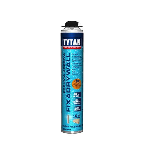 Espuma Adesiva Fixa Drywall 835g / 830ml Tytan