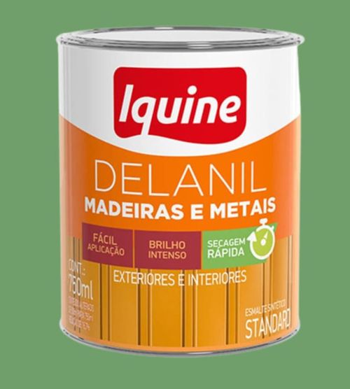 Esmalte Standard Sintético Alto Brilho Delanil Verde Nilo 750ml