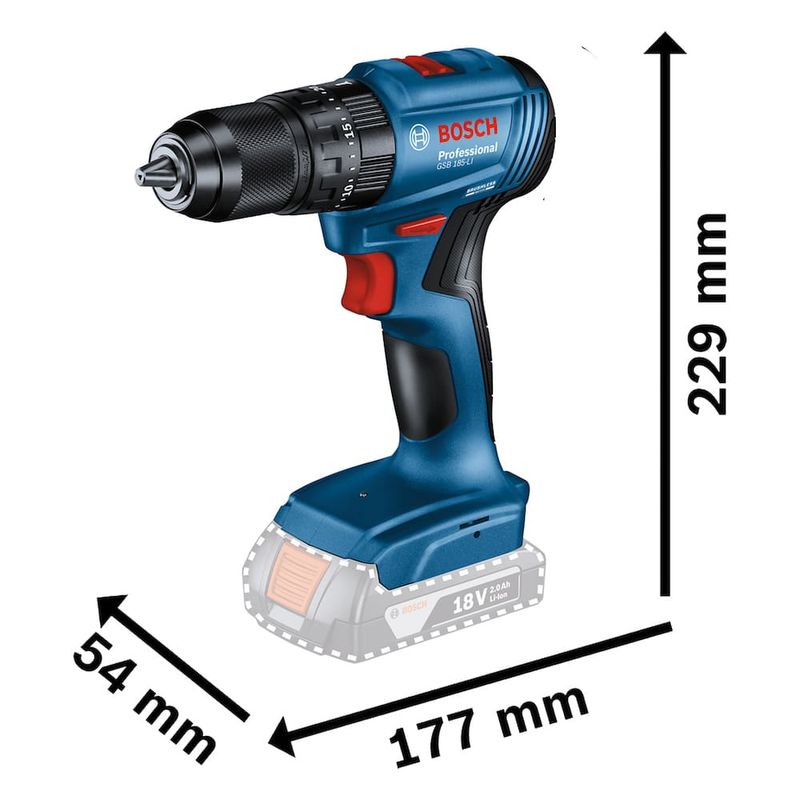 Kit-Furadeira-GSB185-Li---Chave-Impacto-GDR18V-200-2-Baterias-Bosch