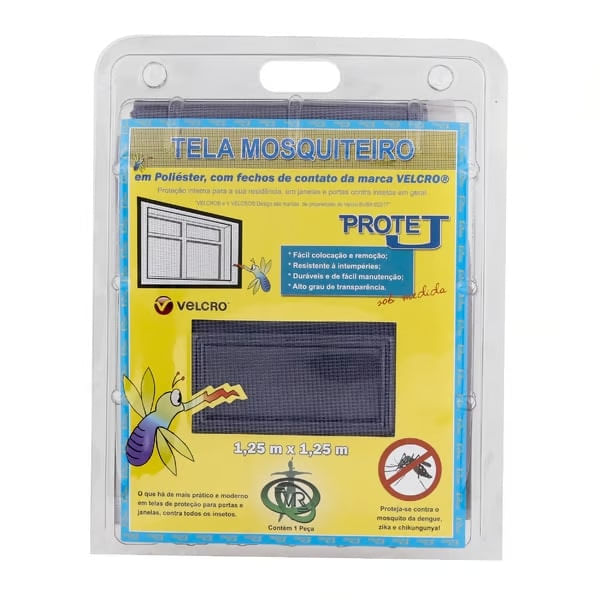 Kit-Tela-Mosquiteira-com-Velcro-125x125m-Cinza