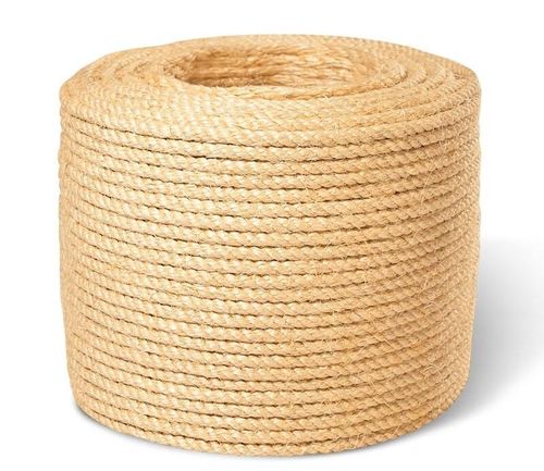 Corda Torcida Sisal Natural 10mm por Metro