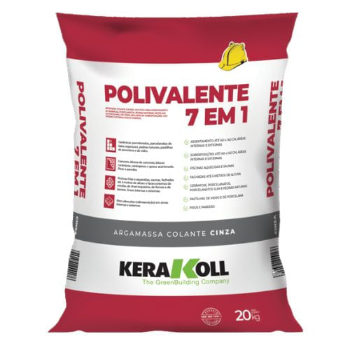 Argamassa Interna/Externa Piso S/ Piso Polivalente Cinza 20kg Kerakoll