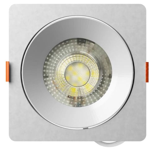 Spot Led Easy Decor Embutir Quadrado Branco 14W 960 Lúmens Luz Neutra