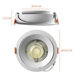 Spot-Led-Easy-Decor-Embutir-Redondo-Branco-14W-960-Lumens-Luz-Branca