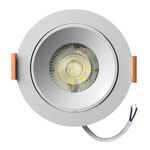 Spot-Led-Easy-Decor-Embutir-Redondo-Branco-5W-400-Lumens-Luz-Branca