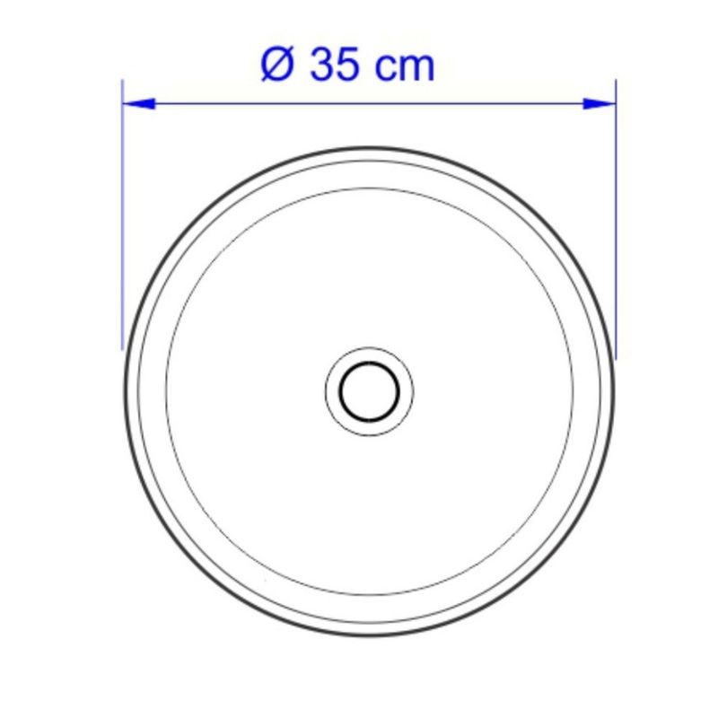 Cuba-de-Apoio-Redonda-Branca-35cm-Louca-Icasa-ICA25-00