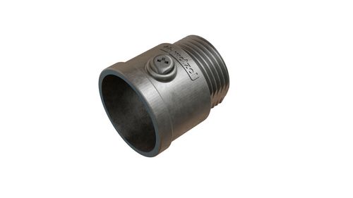 Conector Reto (Unidut Cônico) Alumínio com Rosca Externa BSP 3/4"