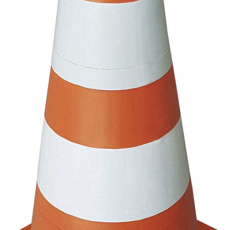 Cone-de-Sinalizacao-50cm-Pvc-Laranja-e-Branco