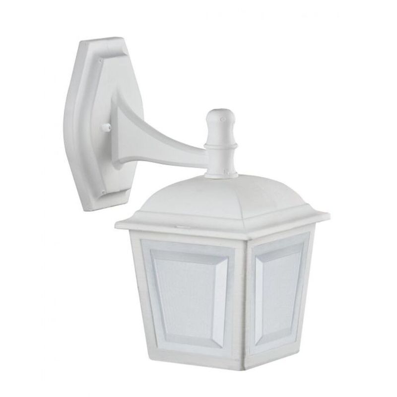 Arandela-Classic-Injetada-em-Termoplastico-Branco-para-1-Lampada-E27