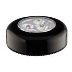 Luminaria-de-LED-Button-Preta-03W-Alimentacao-3-Pilhas-AAA