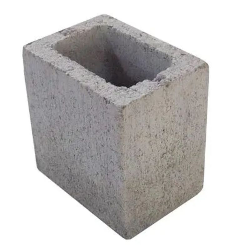 Meio-Bloco-de-Concreto-Vedacao-Classe-C-14x19x19cm-Blocos-Cardoso