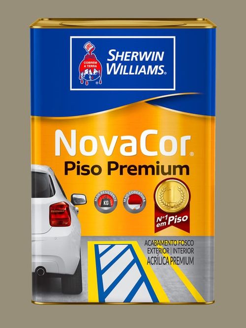 Tinta Premium Acrílica Fosco Novacor Piso Concreto 18L