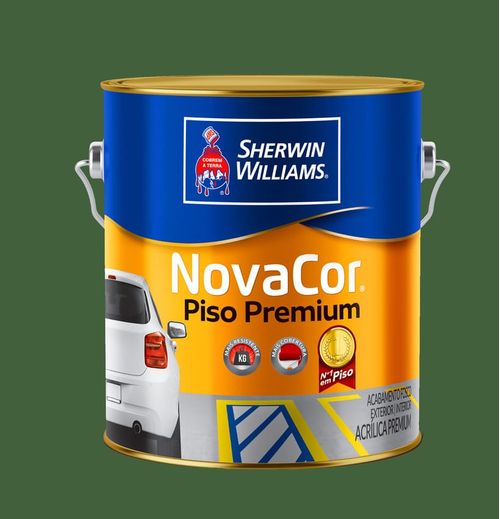 Tinta Premium Acrílica Fosco Novacor Piso Verde 3,6L