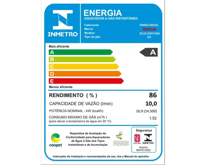 Aquecedor-de-Agua-a-Gas-GN-10L-E10-FEHB-Digital-Bivolt-Rinnai