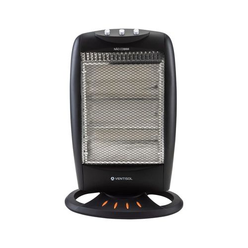 Aquecedor Halógeno AH-01 Preto 1200W 127V