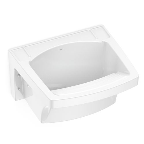 Tanque de Louça Aries com Mesa 15,22L 51X49,5cm Branco Celite