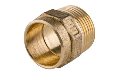 Conector 604 Macho Latão 66 x 2.1/2" Rumo