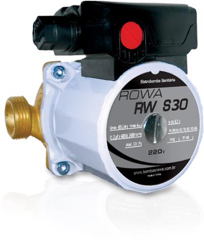 Bomba de Recirculação de Água RWS30 220V Rowa