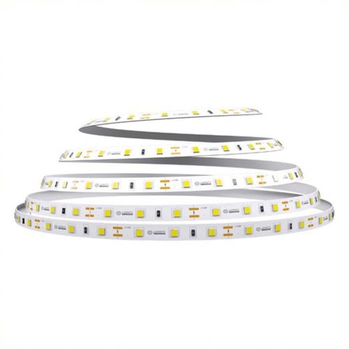 Fita de LED 5 Metros 5W/m IP20 200 Lúmens/m Luz Amarela 12V+Fonte