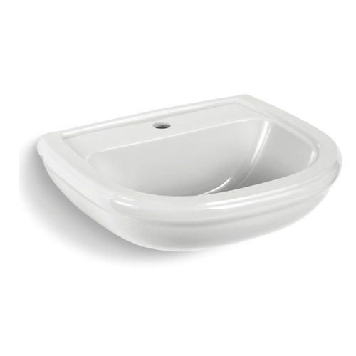 Lavatório Louça para Coluna Sabatini IL5-00 53x44cm Branco