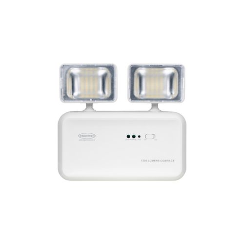 Luminária de Emergência LED 2 Faróis 1200 Lumens 36829 Segurimax