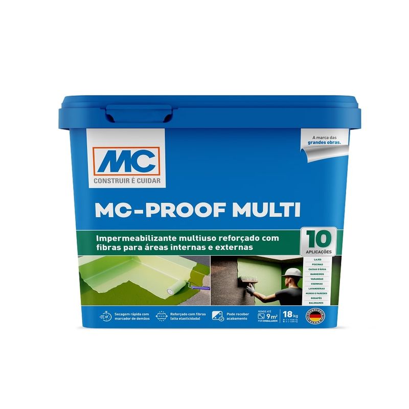 Membrana-Acrilica-Impermeabilizante-McProof-Multiuso-18Kg-Mc-Bauchemie