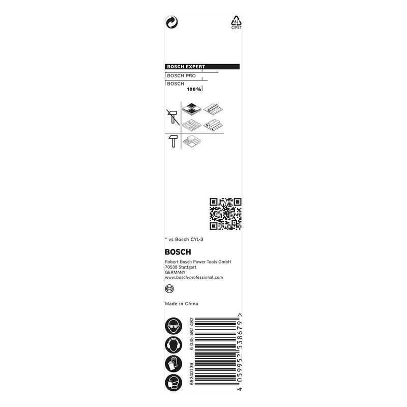 Broca-Multimateriais-6x60x100mm-HEX-9-Bosch