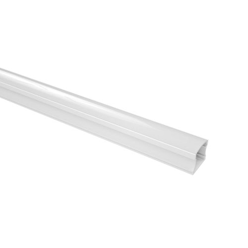 Perfil Sobrepor 12mm em Alumínio Branco com 2m para Fita LED