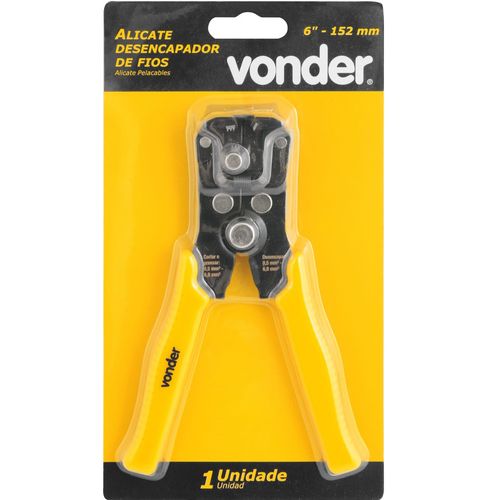 Alicate Desencapador Crimpador 0,5-6mm Vonder