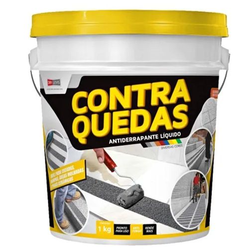 Antiderrapante Líquido Contra Quedas Transparente 1Kg Drylevis