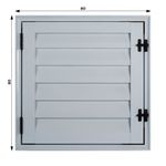 Porta-Abrigo-de-Pia-de-Giro-Aluminio-Branco-80x80cm