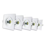 Pack-5-Spots-de-LED-Embutir-Quadrado-Branco-5W-400-Lumens-Luz-Branca