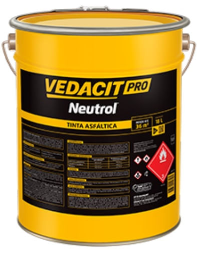 Pintura Asfáltica Impermeabilizante Neutrol 18L Vedacit Pro