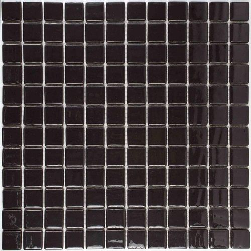 Pastilha de Vidro Eco N73 Preto 30X30cm