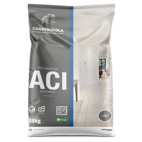 Argamassa Interna ACI Cinza 18kg Construcola