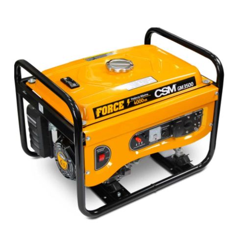 Gerador à Gasolina 4,0 kVA 4 Tempos 15L 11h GM3500 110V(220V)Mono