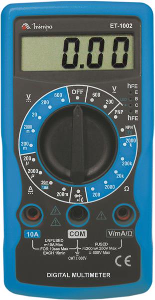 Multimetro-Cat-I-600V-Et1002