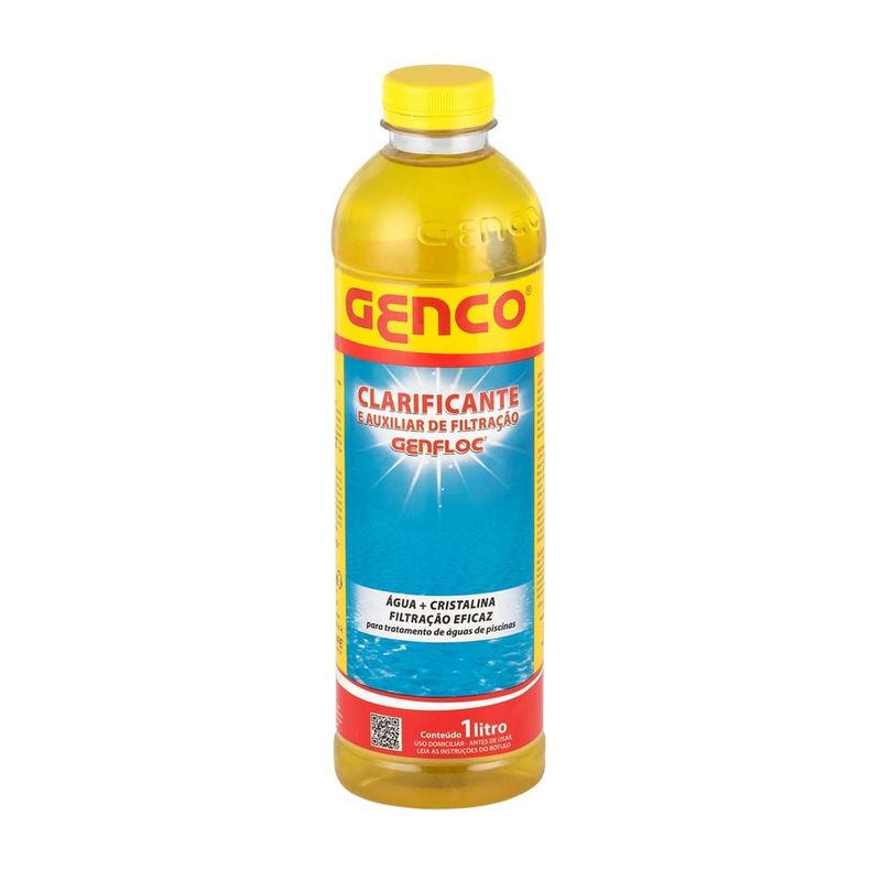 Clarificante-e-Auxiliar-de-Filtracao-Frasco-1L-Genfloc-Piscina-Genco