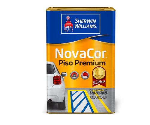 Tinta Premium Acrílica Fosco Novacor Piso Branco 18L