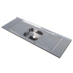 Pia-para-Cozinha-430-Aco-Inox-150x52cm-com-Cuba-Central