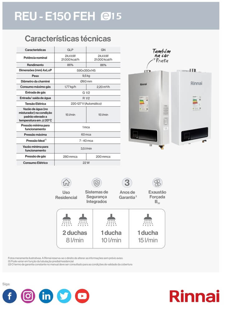 Aquecedor-de-Agua-a-Gas-GN-15L-E15-FEHBN8-Digital-Bivolt-Rinnai