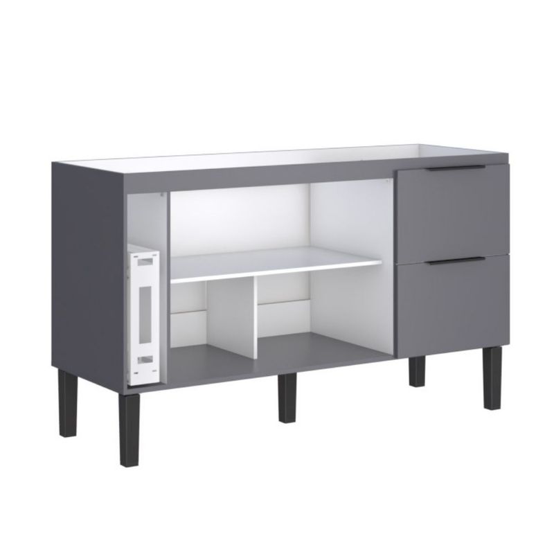 Gabinete-para-Cozinha-Cisne-145x515x86cm-MDP-MDF-Cinza